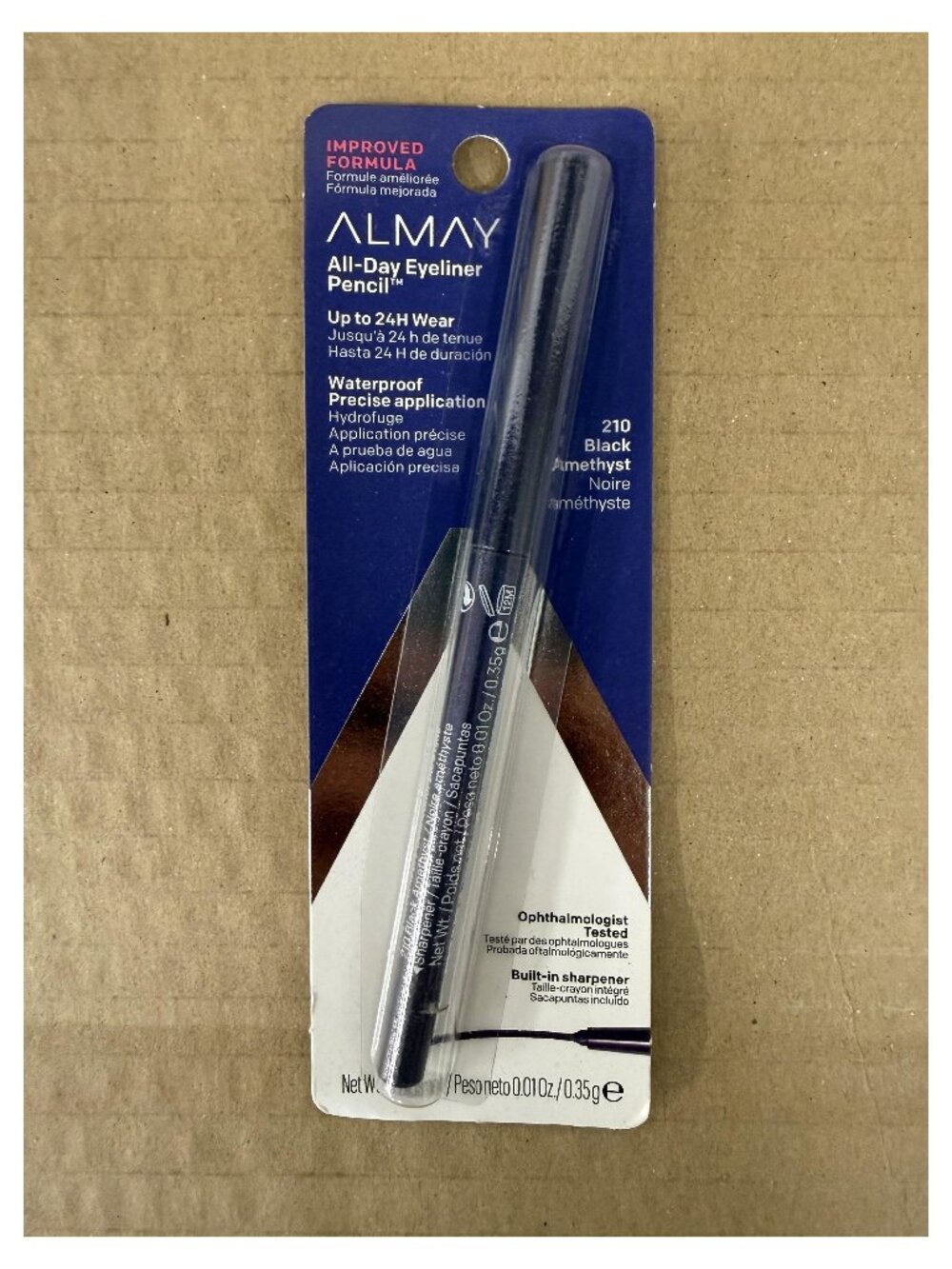ALMAY All-day Eyeliner Pencil 210 Black Amethyst NEW & Sealed